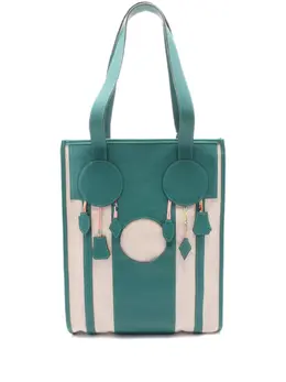 Hermès Pre-Owned: Зелёная сумка-шоппер 