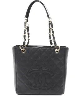 CHANEL Pre-Owned: Чёрная сумка 