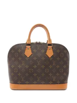 Louis Vuitton Pre-Owned: Коричневая сумка-шоппер 