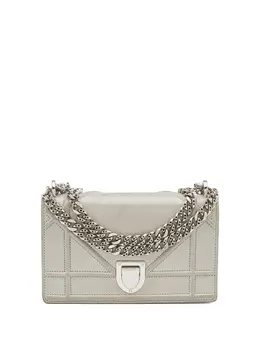 Christian Dior Pre-Owned: Серебристая сумка через плечо 