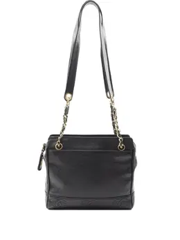 CHANEL Pre-Owned: Чёрная сумка 