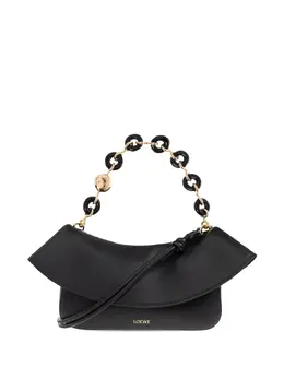 LOEWE: Чёрная сумка 