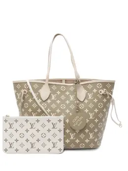 Louis Vuitton Pre-Owned: Зелёная сумка-шоппер 