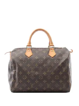 Louis Vuitton Pre-Owned: Коричневая сумка 