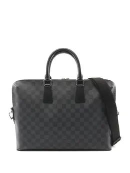 Louis Vuitton Pre-Owned: Чёрный портфель 