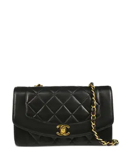 CHANEL Pre-Owned: Чёрная сумка 