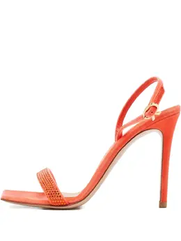 Gianvito Rossi: Оранжевые босоножки 