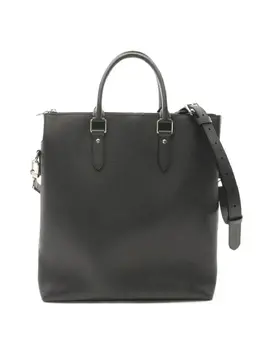 Louis Vuitton Pre-Owned: Чёрная сумка-шоппер 
