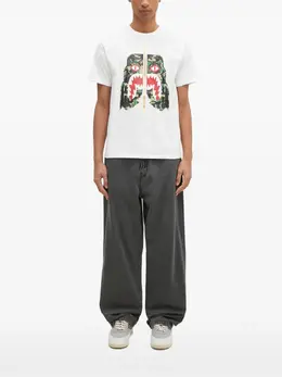 A BATHING APE®: Белая футболка 