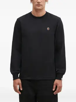 A BATHING APE®: Чёрный свитшот 