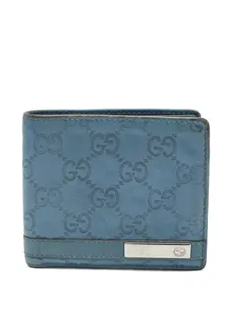 Gucci Pre-Owned: Голубой кошелёк 