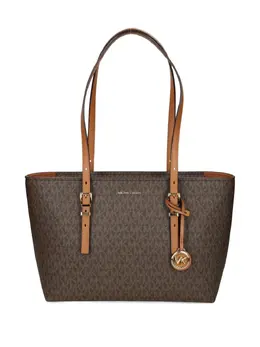 Michael Michael Kors: Коричневая сумка-шоппер 