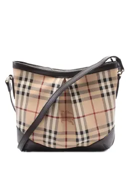 Burberry Pre-Owned: Бежевая сумка 
