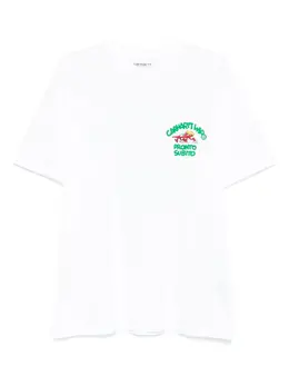 Carhartt WIP: Белая футболка 