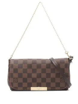 Louis Vuitton Pre-Owned: Коричневая сумка 
