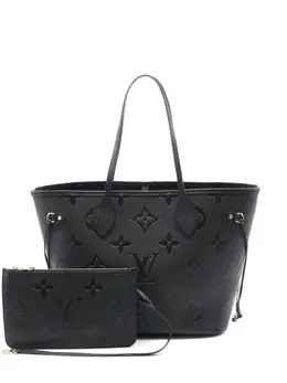 Louis Vuitton Pre-Owned: Чёрная сумка-шоппер 