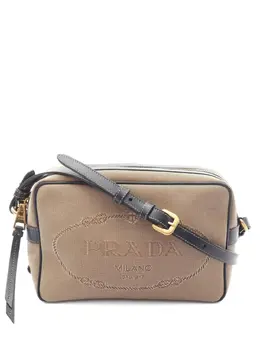 Prada Pre-Owned: Бежевая сумка 