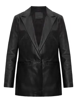 AllSaints: Кожаный жакет 
