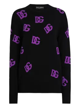 Dolce & Gabbana: Свитер  DG из шерсти