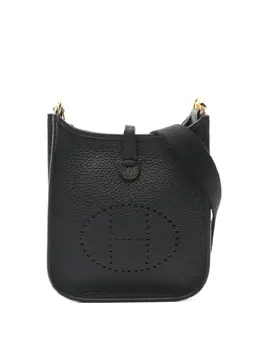 Hermès Pre-Owned: Чёрная сумка через плечо 