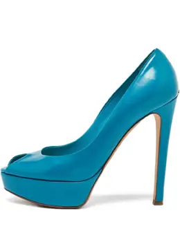 Christian Dior Pre-Owned: Голубые туфли 
