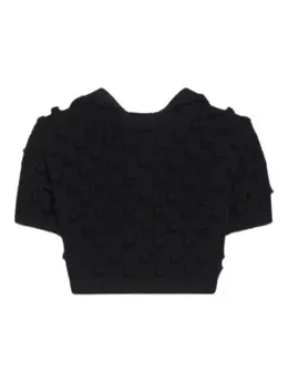 Sportmax: Чёрный топ 