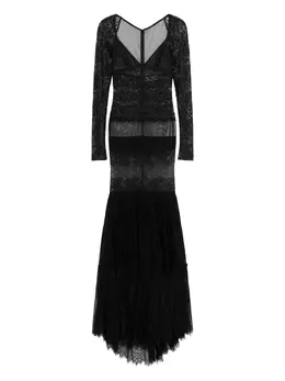 Blumarine: Кружевное платье 