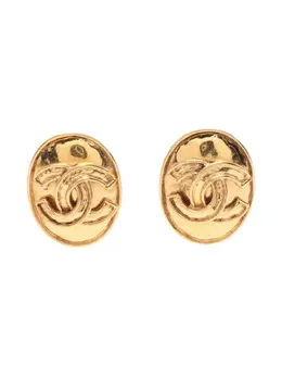CHANEL Pre-Owned: Серьги 