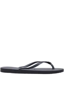 Havaianas: Чёрные шлёпанцы 