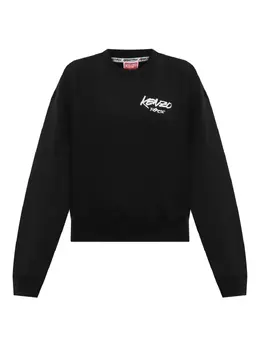Kenzo: Свитшот с цветочным принтом 