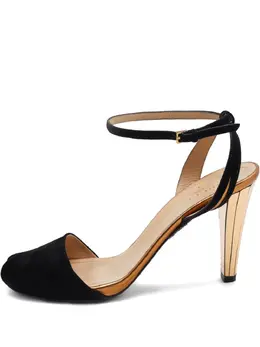 Gucci Pre-Owned: Чёрные сандалии 