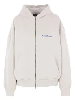 Balenciaga: Толстовка с принтом 
