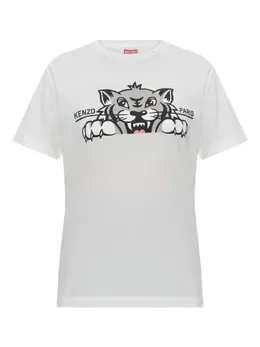 Kenzo: Футболка  Tiger с тигровым принтом