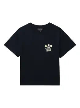 A.P.C.: Футболка с принтом 