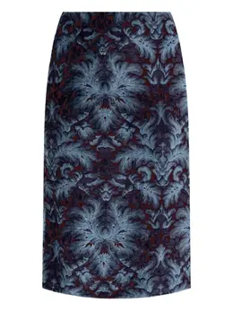 ETRO: Бархатная юбка 