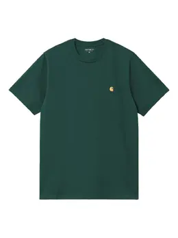 Carhartt WIP: Зелёная футболка  Chase