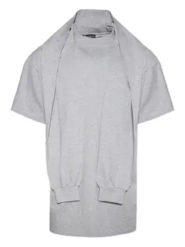 Balenciaga: Футболка с капюшоном 