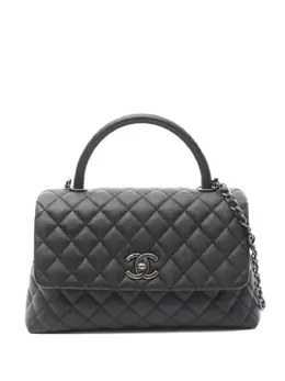 CHANEL Pre-Owned: Чёрная сумка 