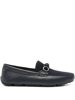 Ferragamo: Синие туфли  Gancini