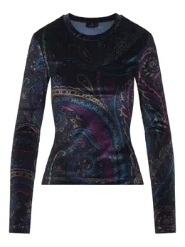 ETRO: Футболка с принтом 
