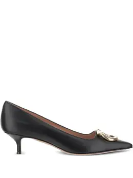 Ferragamo: Чёрные туфли  Gancini