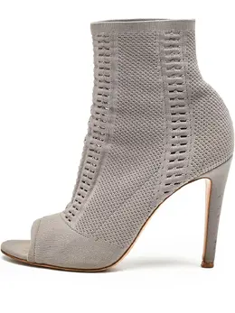 Gianvito Rossi: Светлые ботинки 