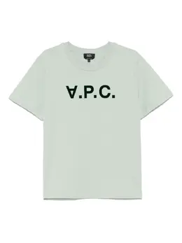 A.P.C.: Зелёная футболка  VPC