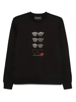 Karl Lagerfeld: Свитшот с блёстками 