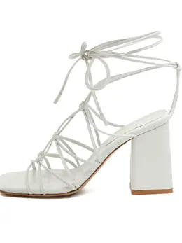 Gianvito Rossi: Белые сандалии 