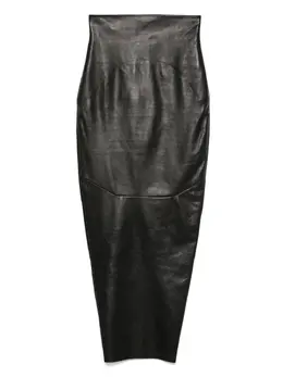 Rick Owens: Кожаная юбка 