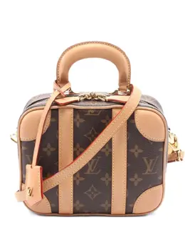 Louis Vuitton Pre-Owned: Коричневая сумка-шоппер 