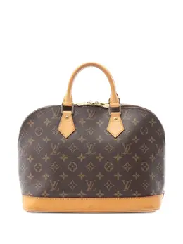 Louis Vuitton Pre-Owned: Коричневая сумка 