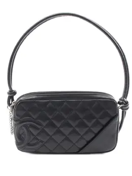 CHANEL Pre-Owned: Чёрная сумка 