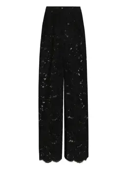 Dolce & Gabbana: Чёрные брюки 